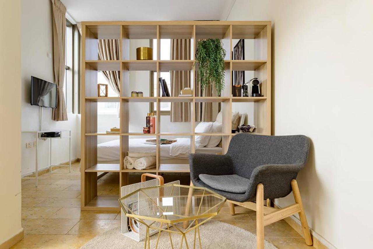 Bright And Spacious Loft By The Sea With Bomb Shelter テル・アビブ エクステリア 写真